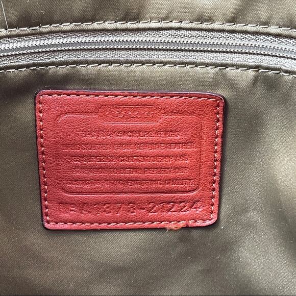 Coach hobo orange Madison Isabelle Leather shoulder - Picture 8 of 16